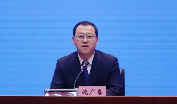 黑龍江省文化和旅游廳副廳長(zhǎng)沈廣春。張澍攝