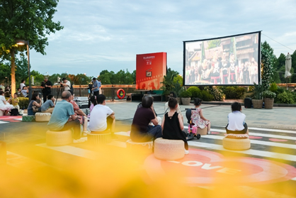 上海國(guó)際電影節(jié)露天放映。主辦方供圖